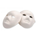 EC Paper Mache Masks with Elastic 24pk