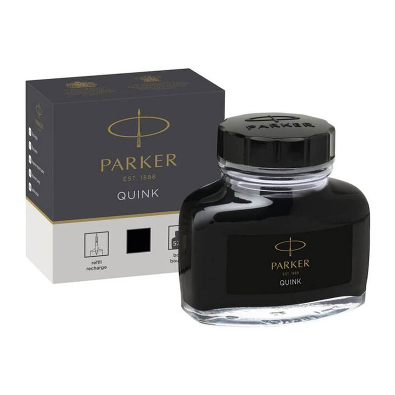 Bouteille d'encre permanente Parker Quink