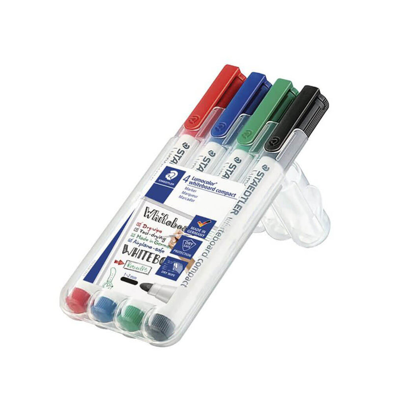Staedtler Marqueur pour tableau blanc compact assorti