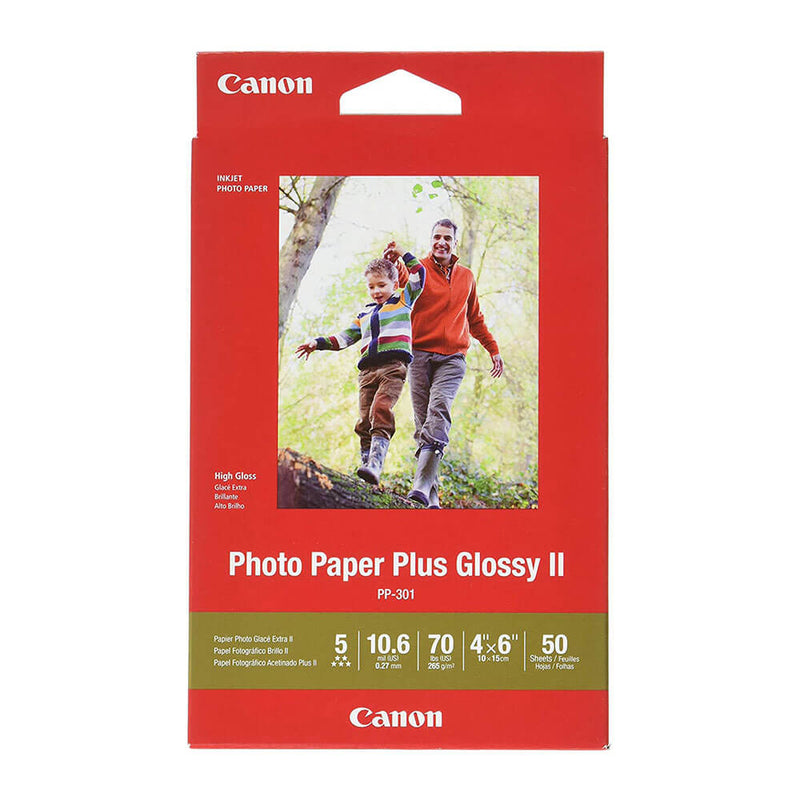 Papier photo brillant Canon 265 g/m² 4 x 6 po