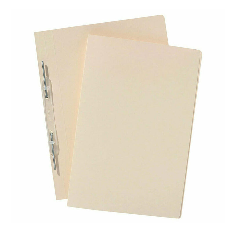 Avery Spring Spiral Buff Foolscap (paquet de 25)