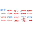 X-Stamper Self Inking Message Stamp