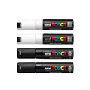 Uni Posca 8 mm Spitzenmarker sortiert (4er-Pack)