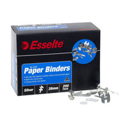 Esselte Paper Binders 38mm (200pk)