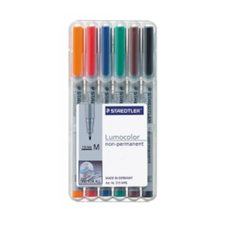 Staedtler marqueur soluble dans l'eau moyen assorti