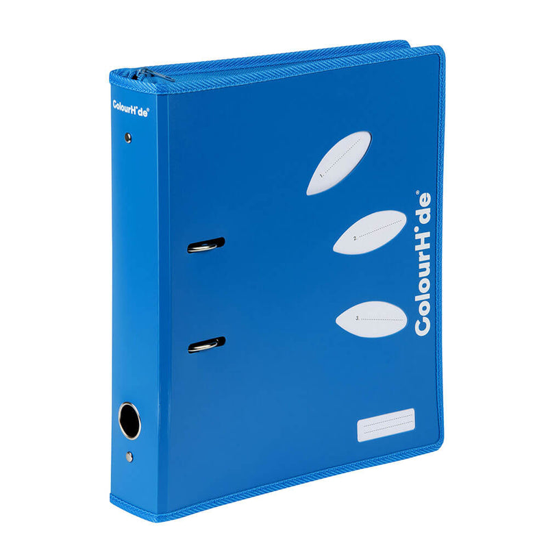 Classeur à levier à fermeture éclair Colourhide 70 mm (A4)