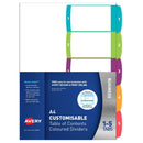 Avery anpassbare Ready Index Divider (A4)