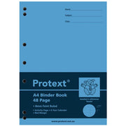 Protext liniertes Ordnerbuch mit PP-Einband