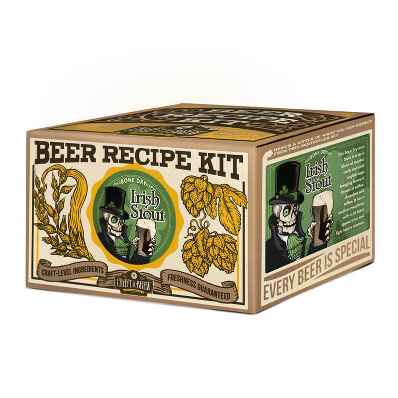 Fabriquer un kit de brassage Brew Bone Dry Irish Stout