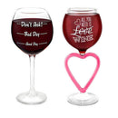 BigMouth Wine Glass