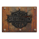 Harley Davidson gestanztes geprägtes Blechschild