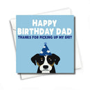 Filthy Sentiments Dad Picking Up My Sh*t Card