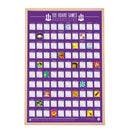 Gift Republic 100 Bucket List Rubbelposter