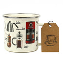 Gift Republic Camping Tasse en émail